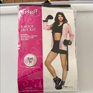 Spirit Pink Knock Out Kit with Black Accessories Halloween